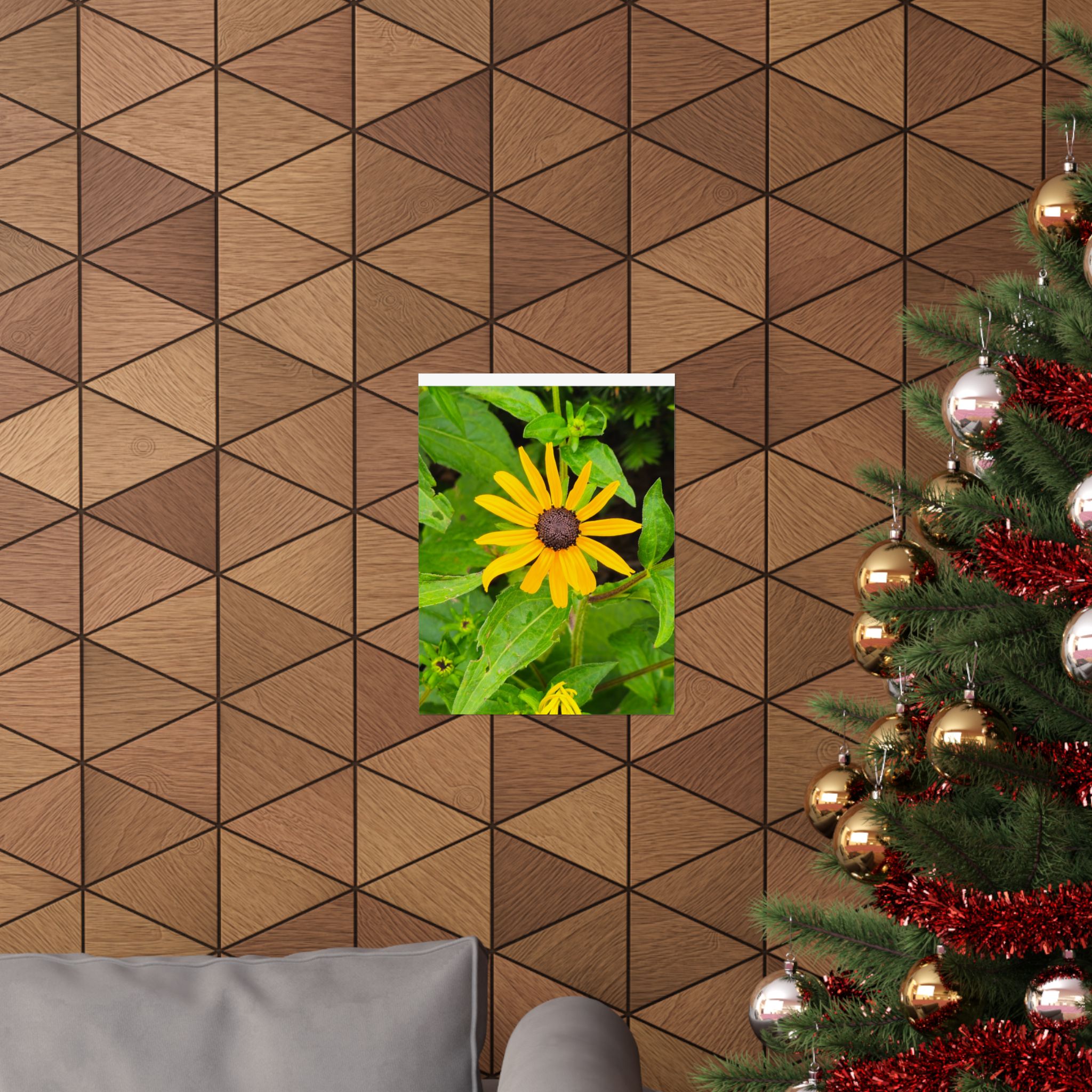 Yellow Black-Eyed Susan Floral Poster — Matte Vertical Wall Art - Image 12